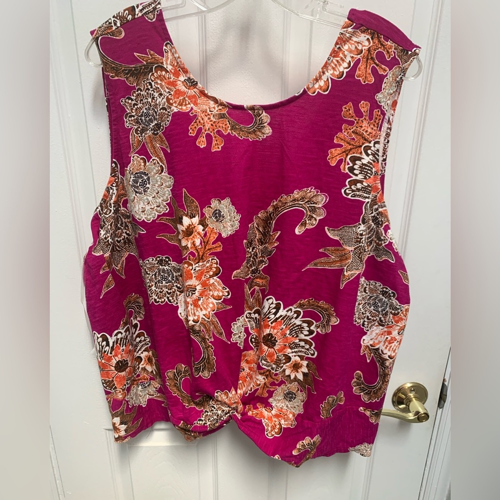NEW - I.N.C. Multi-Color Sleeveless Top
